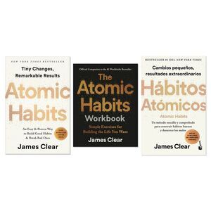 James Clear Atomic Habits Complete 3-Book Collection